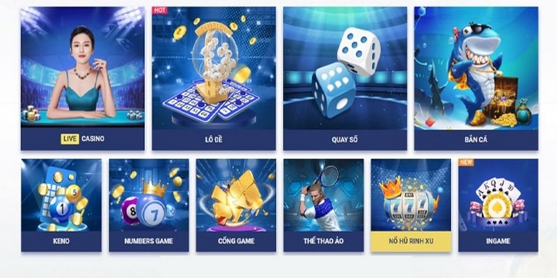 Tổng hợp game tại cổng game SKY88