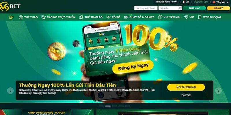 Ứng dụng điện thoại thông minh của V9Bet link 